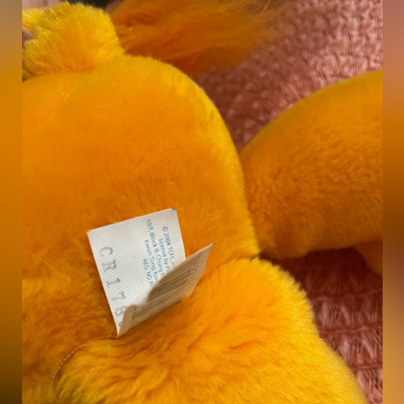 2004 Care Bear Cousins Orange Brave Heart Lion Plush - Picture 7 of 8